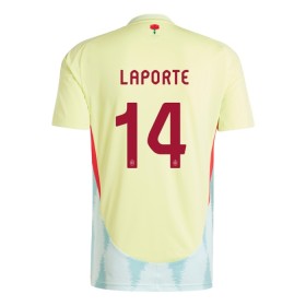 Nogometni Dres Španjolska Aymeric Laporte 14 Gostujući Euro 2024